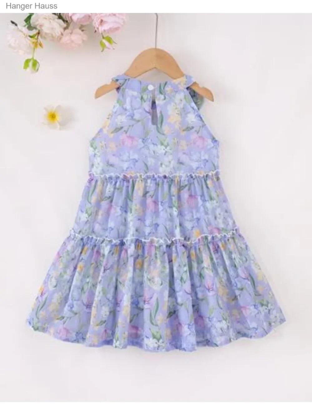 Toddler Girl Tulle Dress Ombre Halter Sundress Princess Outfit